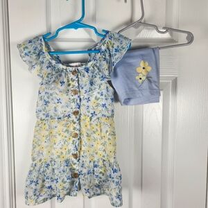 Little lass size 4 shorts set